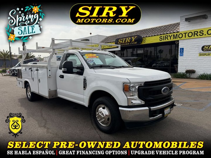 2020 FORD F350 SUPER DUTY REGULAR CAB & CHASSIS for sale in SAN DIEGO