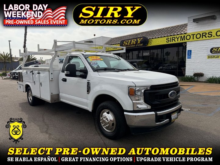 2020 FORD F350 SUPER DUTY REGULAR CAB & CHASSIS for sale in SAN DIEGO