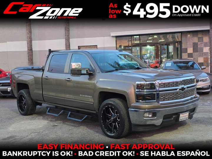 2015 CHEVROLET SILVERADO 1500 CREW CAB for sale in SOUTH GATE