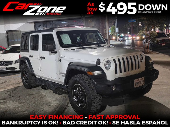 2020 JEEP WRANGLER UNLIMITED for sale in SOUTH GATE