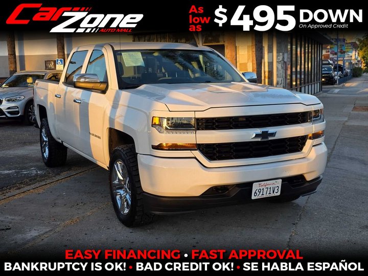 2018 CHEVROLET SILVERADO 1500 CREW CAB for sale in SOUTH GATE