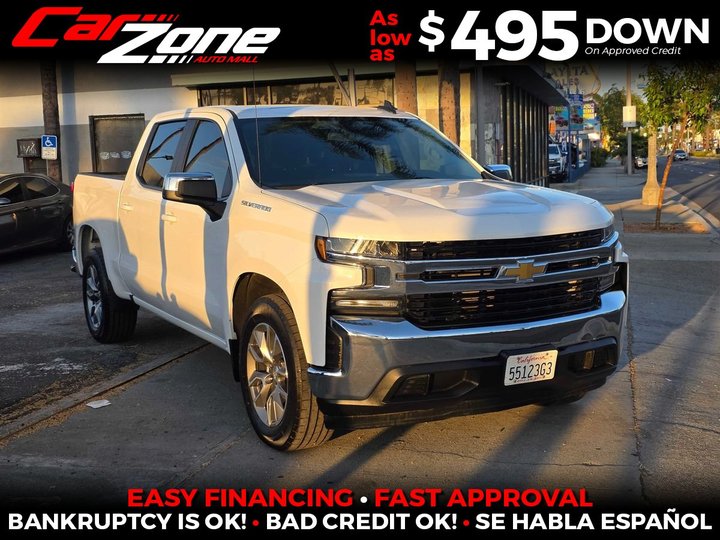 2021 CHEVROLET SILVERADO 1500 CREW CAB for sale in SOUTH GATE