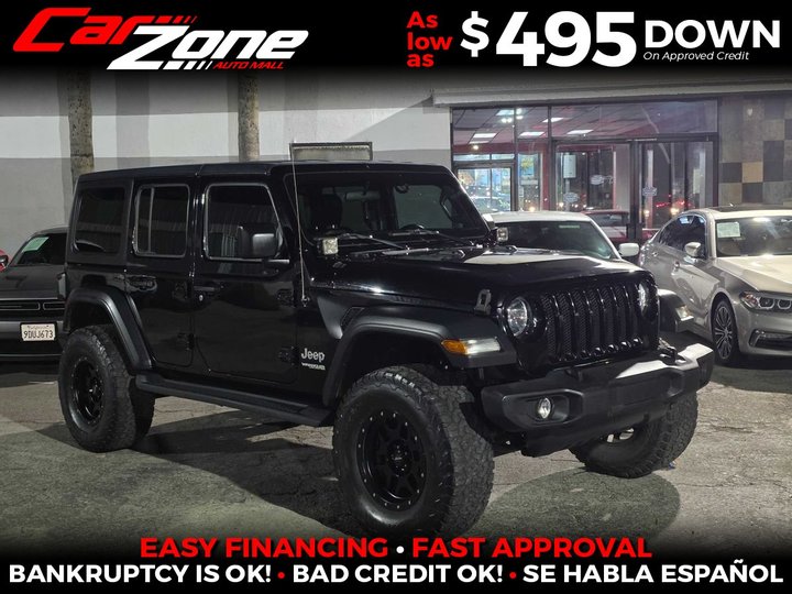 2020 JEEP WRANGLER UNLIMITED for sale in SOUTH GATE