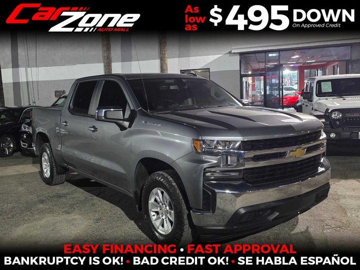 2021 CHEVROLET SILVERADO 1500 CREW CAB for sale in SOUTH GATE