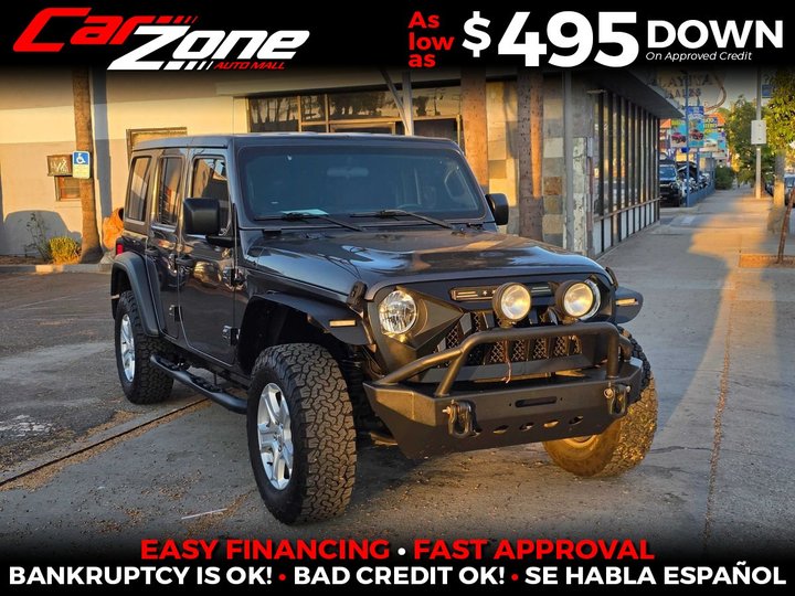 2019 JEEP WRANGLER UNLIMITED for sale in SOUTH GATE