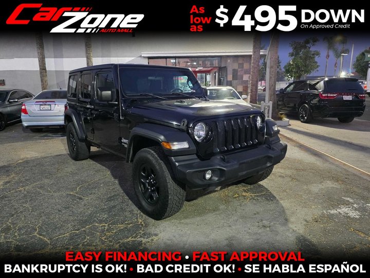 2019 JEEP WRANGLER UNLIMITED for sale in SOUTH GATE