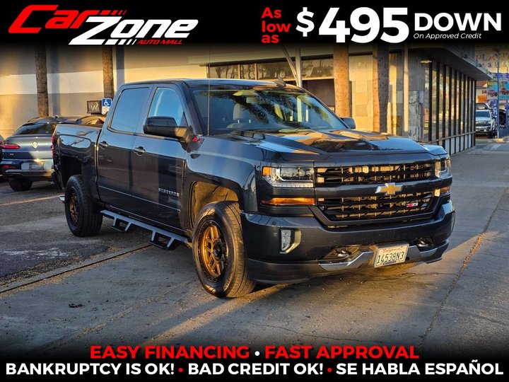 2017 CHEVROLET SILVERADO 1500 CREW CAB for sale in SOUTH GATE