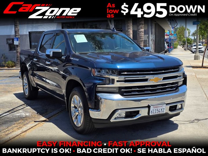 2020 CHEVROLET SILVERADO 1500 CREW CAB for sale in SOUTH GATE
