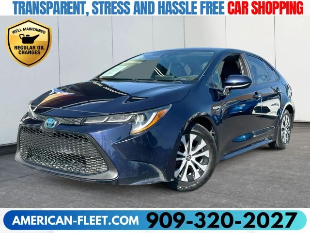 2020 TOYOTA COROLLA HYBRID for sale in FONTANA