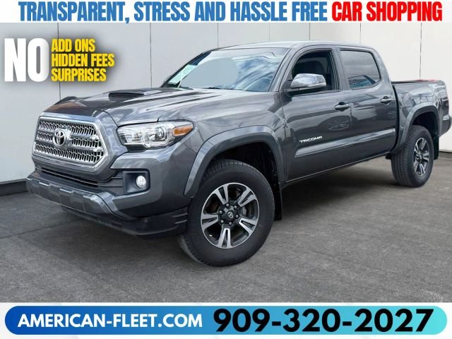 2017 TOYOTA TACOMA DOUBLE CAB for sale in FONTANA