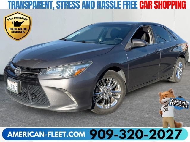 2015 TOYOTA CAMRY for sale in FONTANA