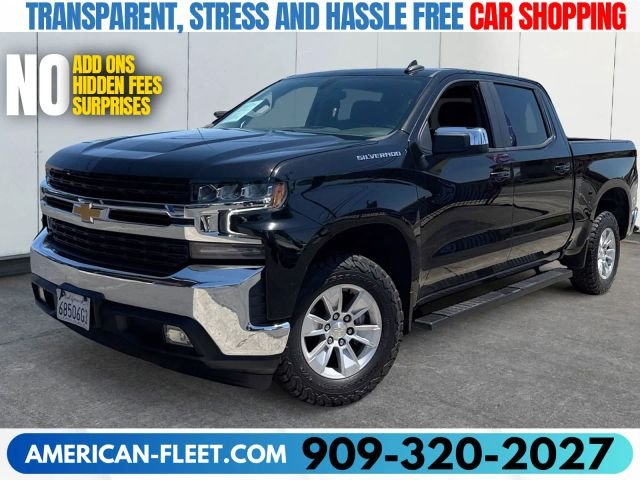 2021 CHEVROLET SILVERADO 1500 CREW CAB for sale in FONTANA