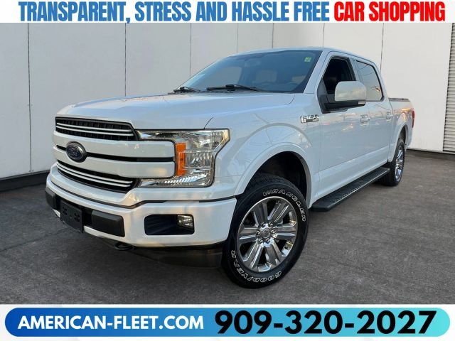 2018 FORD F150 SUPERCREW CAB for sale in FONTANA