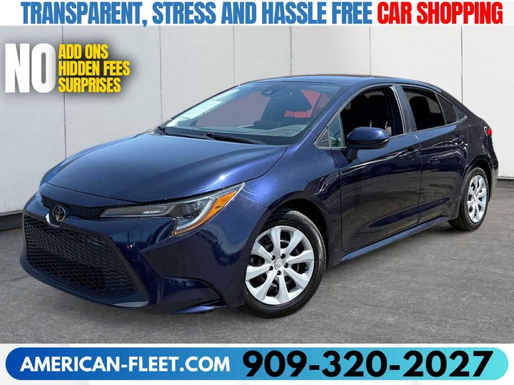 2022 TOYOTA COROLLA for sale in FONTANA