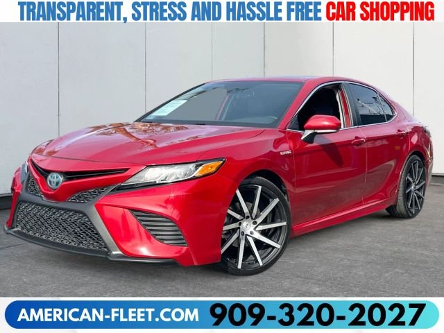 2020 TOYOTA CAMRY HYBRID for sale in FONTANA