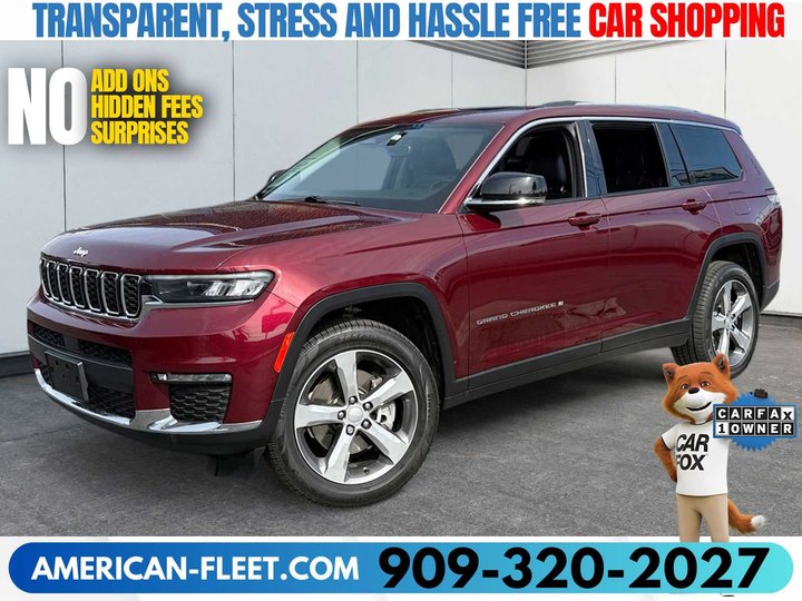 2022 JEEP GRAND CHEROKEE L for sale in FONTANA
