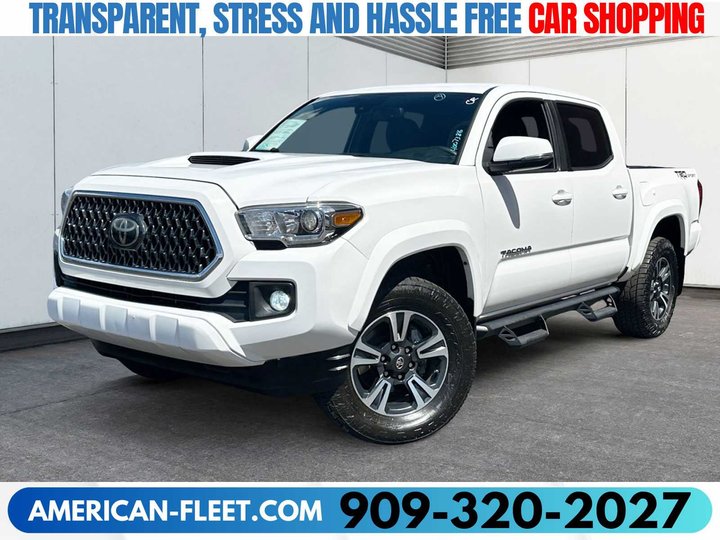 2019 TOYOTA TACOMA DOUBLE CAB for sale in FONTANA