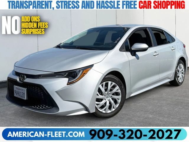 2021 TOYOTA COROLLA for sale in FONTANA