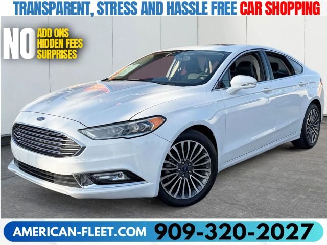2018 FORD FUSION for sale in FONTANA