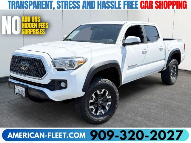 2019 TOYOTA TACOMA DOUBLE CAB for sale in FONTANA
