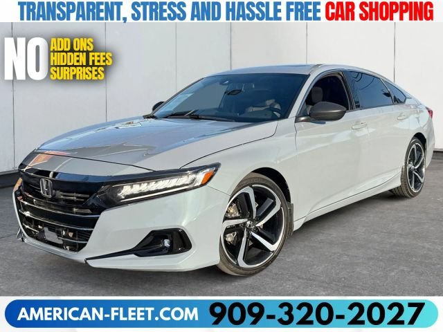 2021 HONDA ACCORD for sale in FONTANA