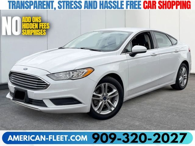 2018 FORD FUSION for sale in FONTANA