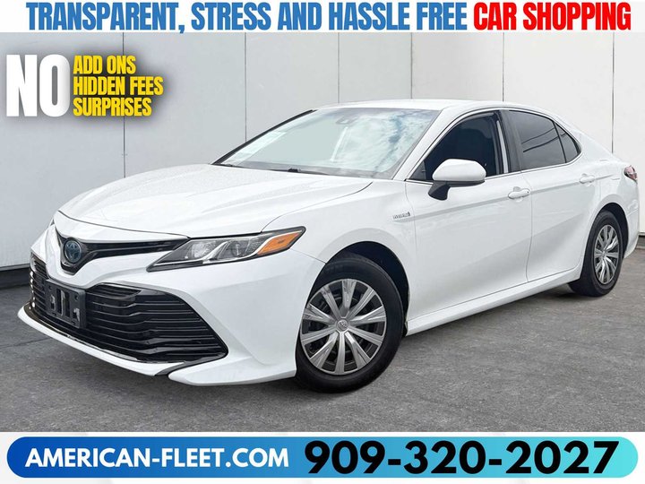 2020 TOYOTA CAMRY HYBRID for sale in FONTANA