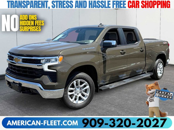 2023 CHEVROLET SILVERADO 1500 CREW CAB for sale in FONTANA