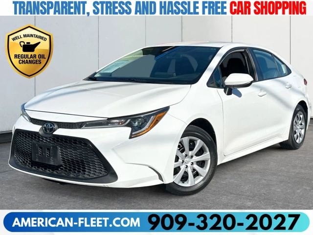 2020 TOYOTA COROLLA for sale in FONTANA