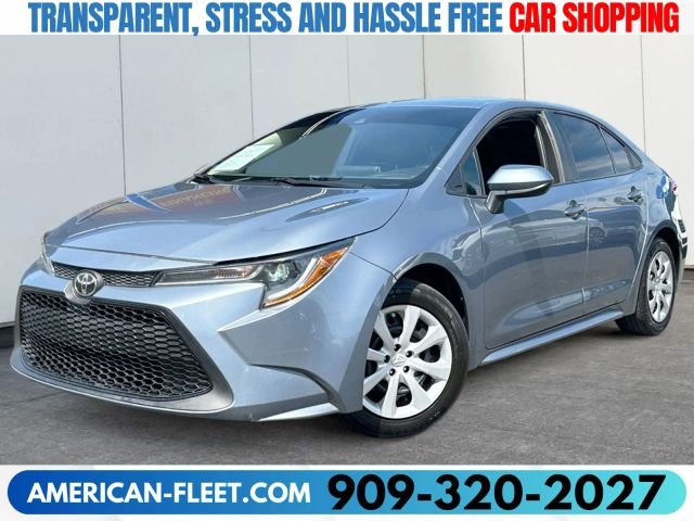 2021 TOYOTA COROLLA for sale in FONTANA