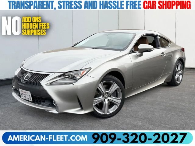 2015 LEXUS RC for sale in FONTANA