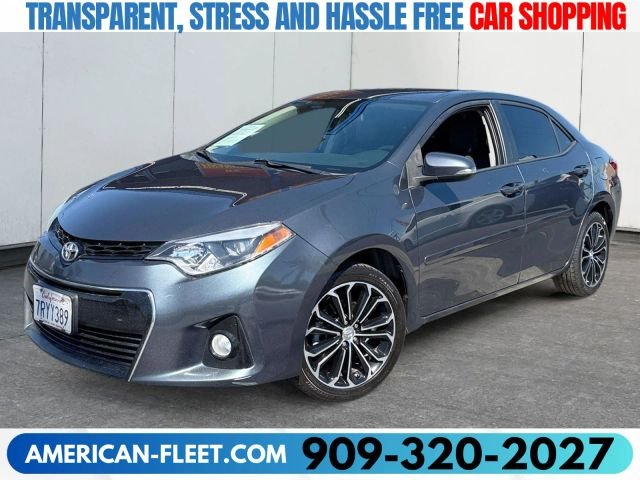 2016 TOYOTA COROLLA for sale in FONTANA