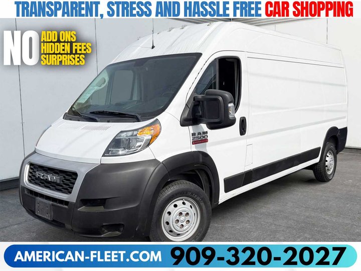 2021 RAM PROMASTER CARGO VAN for sale in FONTANA