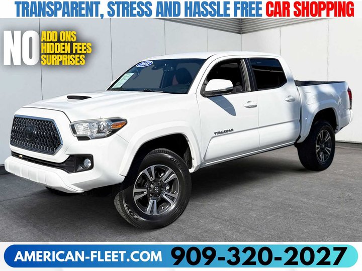 2018 TOYOTA TACOMA DOUBLE CAB for sale in FONTANA