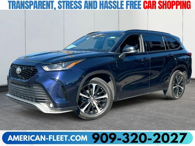 2021 TOYOTA HIGHLANDER for sale in FONTANA