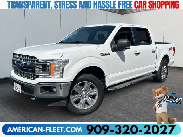 2019 FORD F150 SUPERCREW CAB for sale in FONTANA