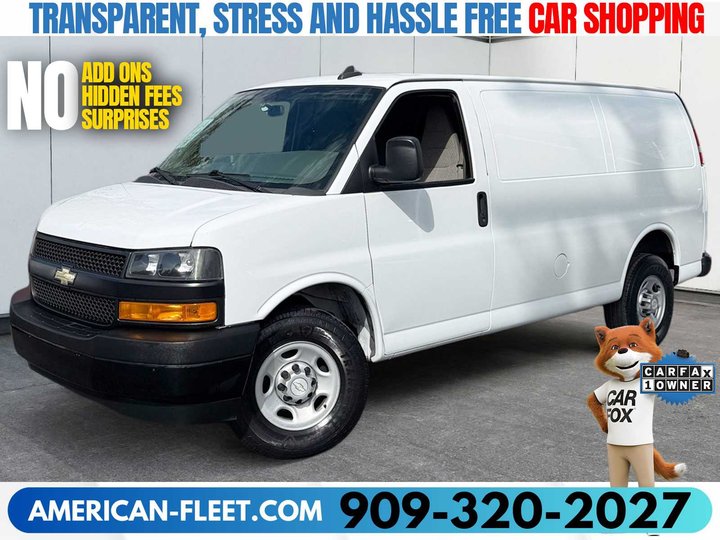 2018 CHEVROLET EXPRESS 2500 CARGO for sale in FONTANA
