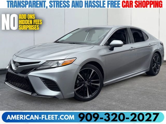 2020 TOYOTA CAMRY for sale in FONTANA