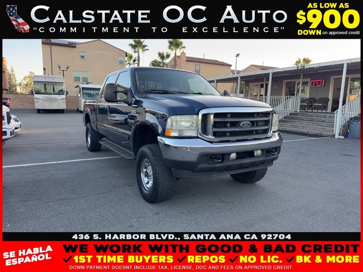 2002 FORD F250 SUPER DUTY CREW CAB for sale in SANTA ANA