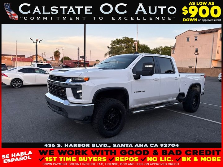 2021 CHEVROLET SILVERADO 2500 HD CREW CAB for sale in SANTA ANA