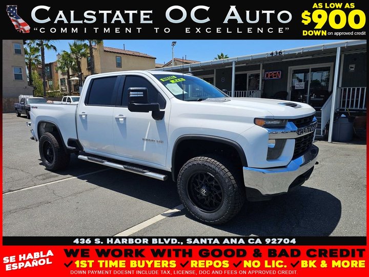 2021 CHEVROLET SILVERADO 2500 HD CREW CAB for sale in SANTA ANA