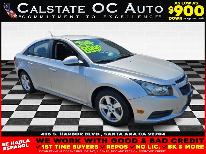 SILVER, 2014 CHEVROLET CRUZE Image 