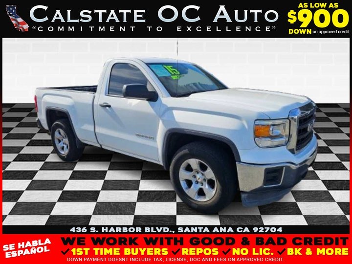 2015 GMC SIERRA 1500 REGULAR CAB for sale in SANTA ANA