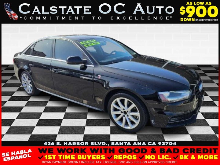 BLACK, 2014 AUDI A4 Image 