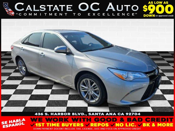 SILVER, 2016 TOYOTA CAMRY Image 