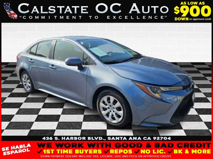 SILVER, 2021 TOYOTA COROLLA Image 