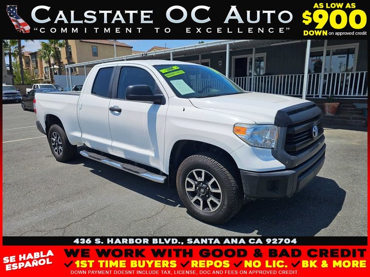 2014 TOYOTA TUNDRA DOUBLE CAB for sale in SANTA ANA