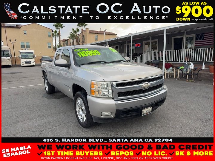 2008 CHEVROLET SILVERADO 1500 EXTENDED CAB for sale in SANTA ANA