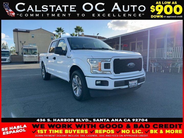 2018 FORD F150 SUPERCREW CAB for sale in SANTA ANA