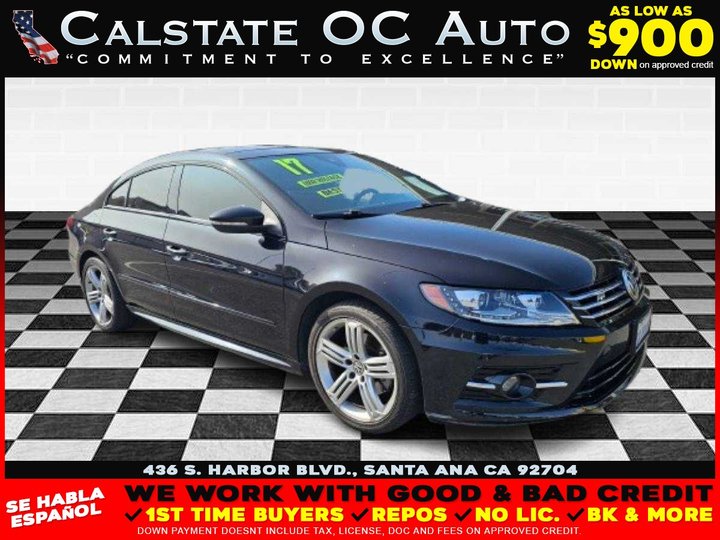 BLACK, 2017 VOLKSWAGEN CC Image 